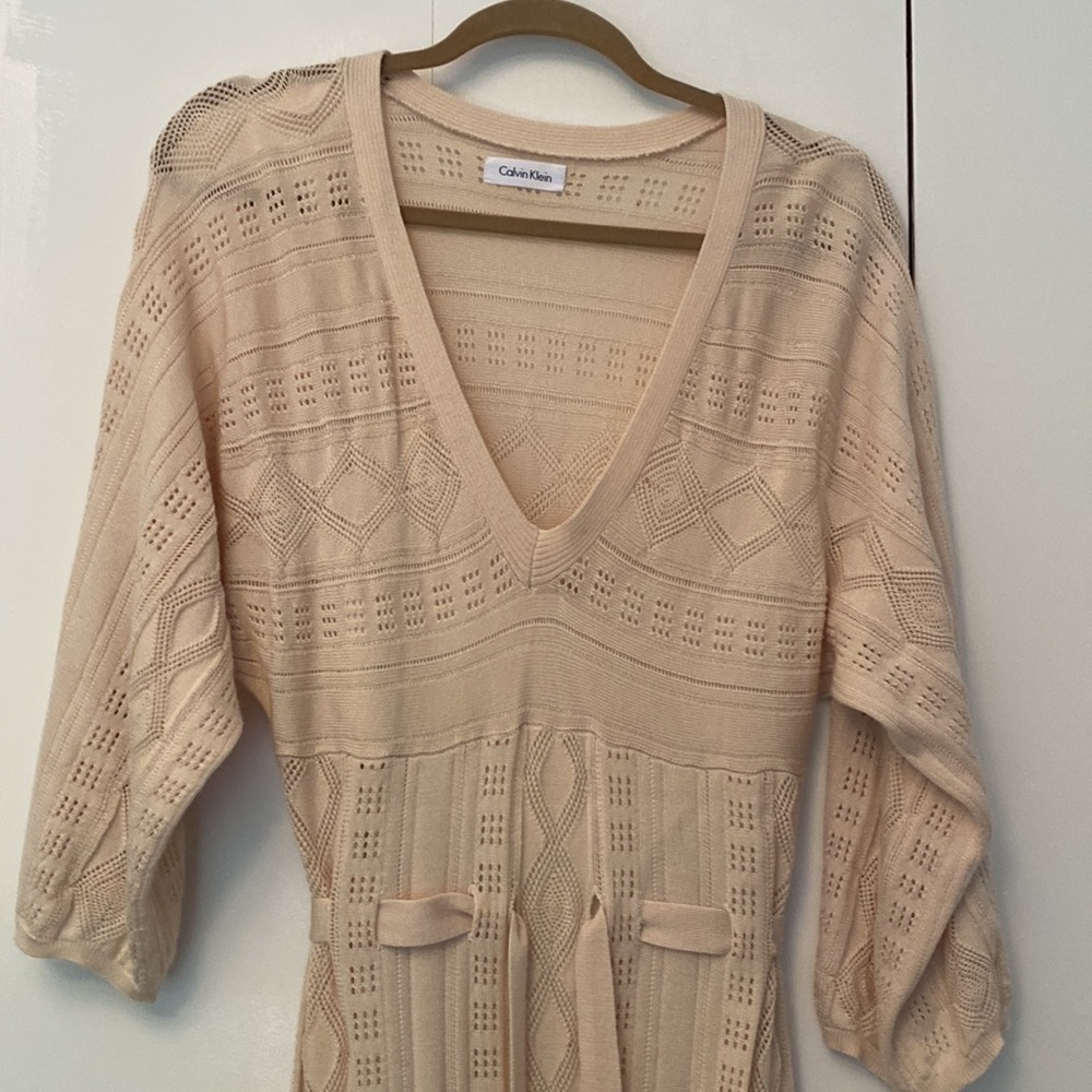 Calvin Klein Sweater Dress | Knit Bodycon Dress | Work to Weekend